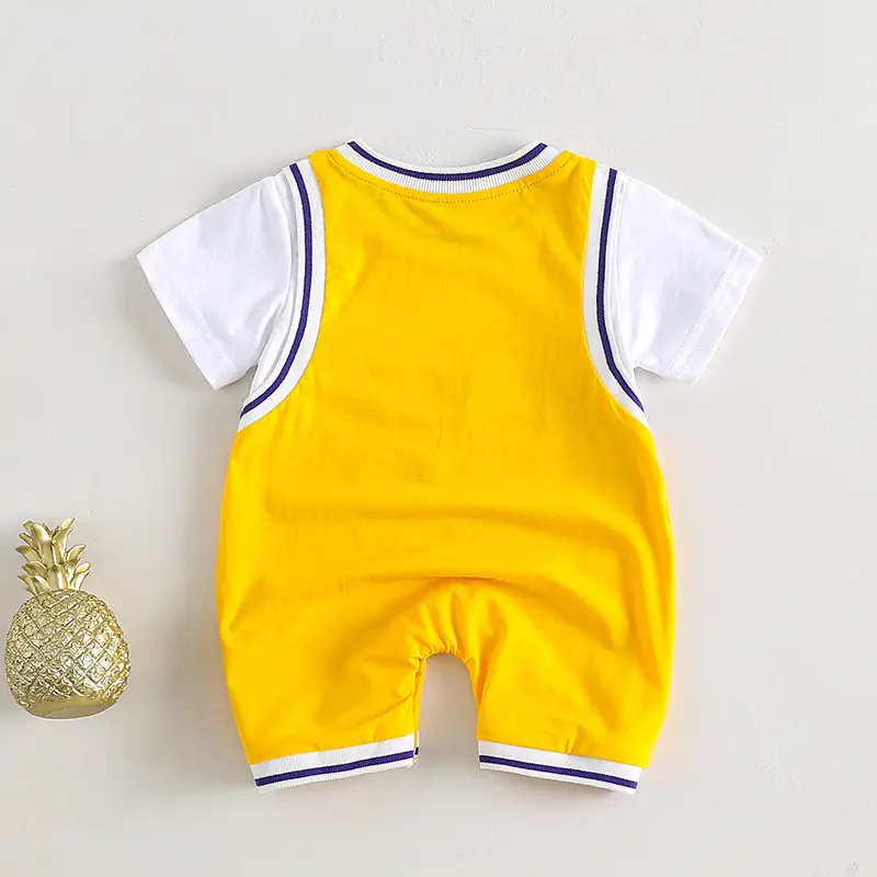 Baby Lakers 23 Red Jersey Shorts Set - Image 6