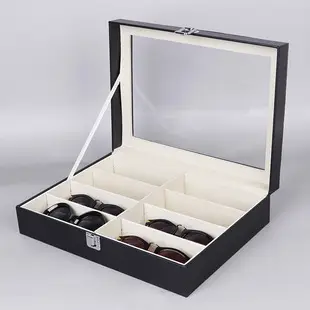 Qingyu PU Leather Glasses Storage Box Black 81218 — feature 4