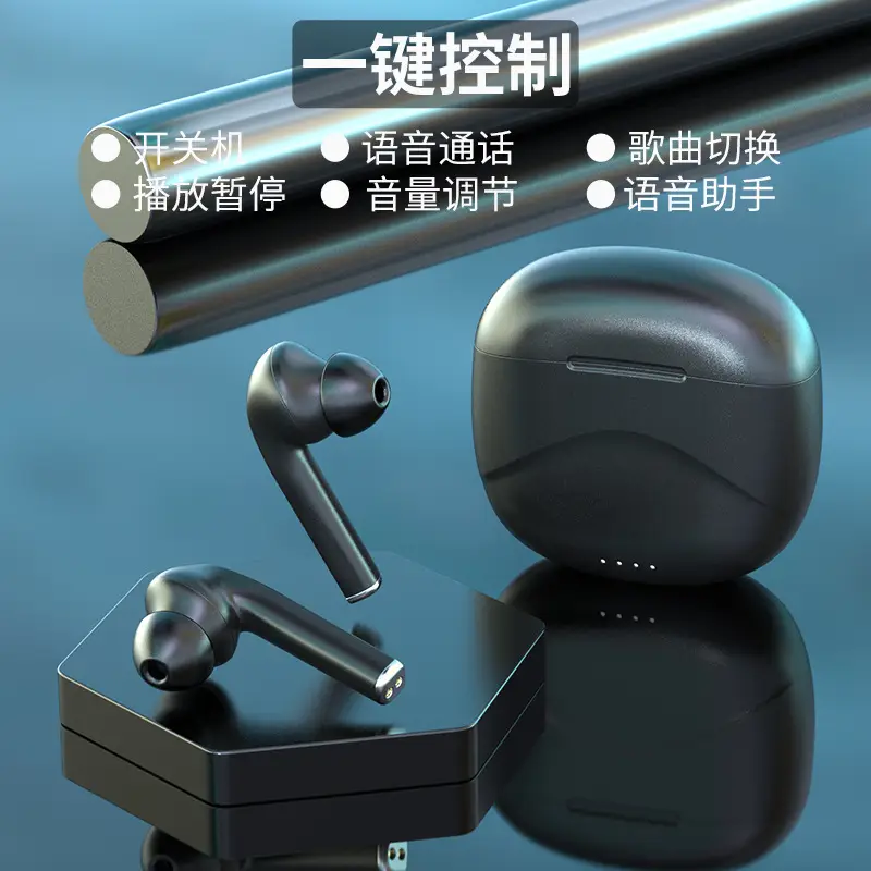 Bluetooth Earphones with Voice Assistant & Music Control