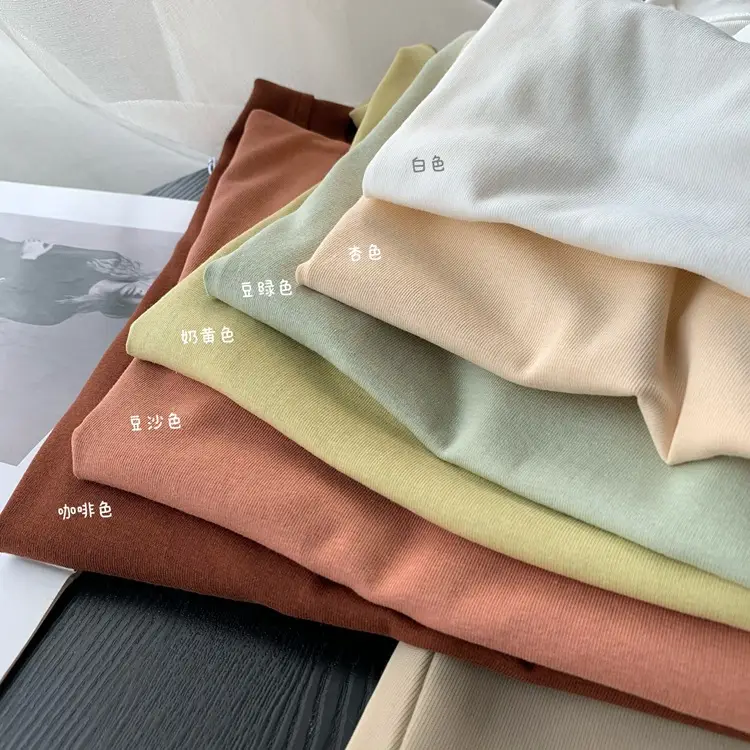 Women's Summer T-Shirt Solid Color Base Super Soft - Image 4