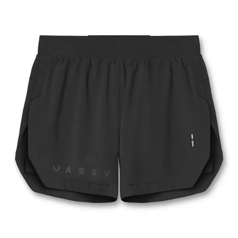 Men's Black Summer Shorts with Multi-Pocket Design - Image 9