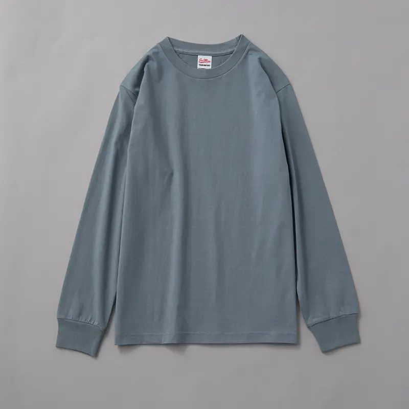 Red Long Sleeve Cotton Sweatshirt for Women - Image 25