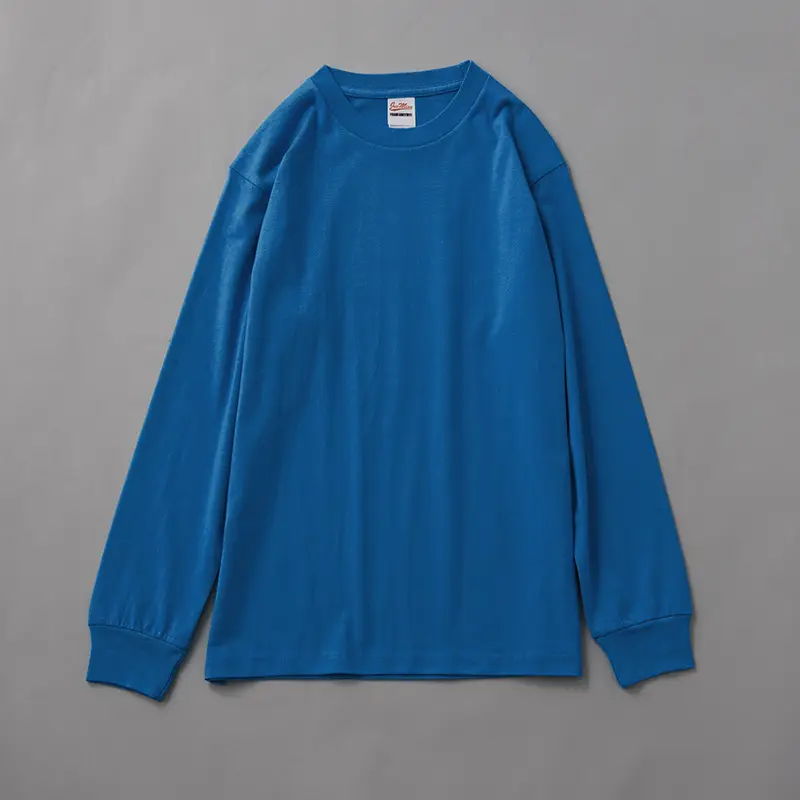 Red Long Sleeve Cotton Sweatshirt for Women - Image 20