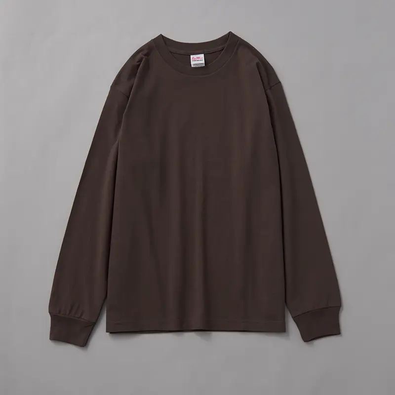 Red Long Sleeve Cotton Sweatshirt for Women - Image 23