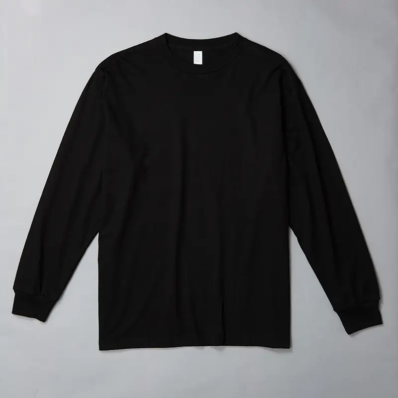 Red Long Sleeve Cotton Sweatshirt for Women - Image 5