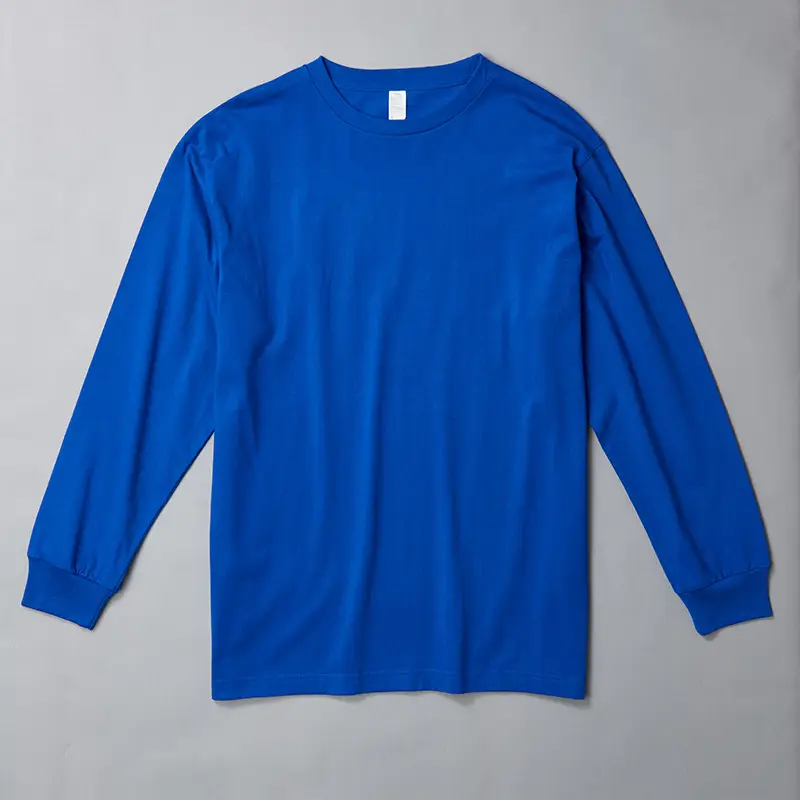 Red Long Sleeve Cotton Sweatshirt for Women - Image 9