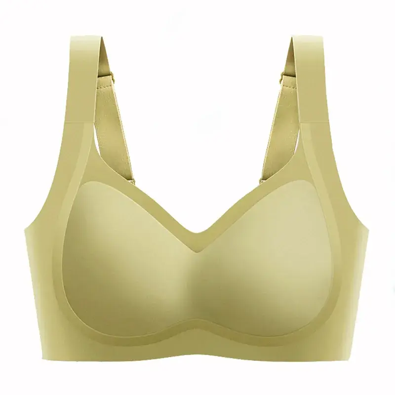 Pink Small Chest Wireless Underwear Women