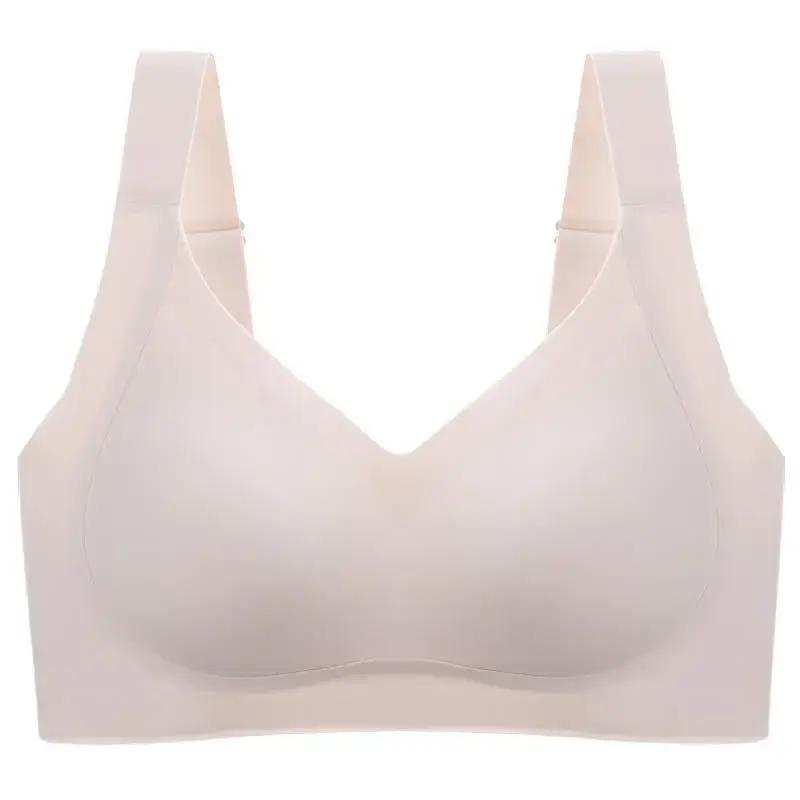 Pink Small Chest Wireless Underwear Women