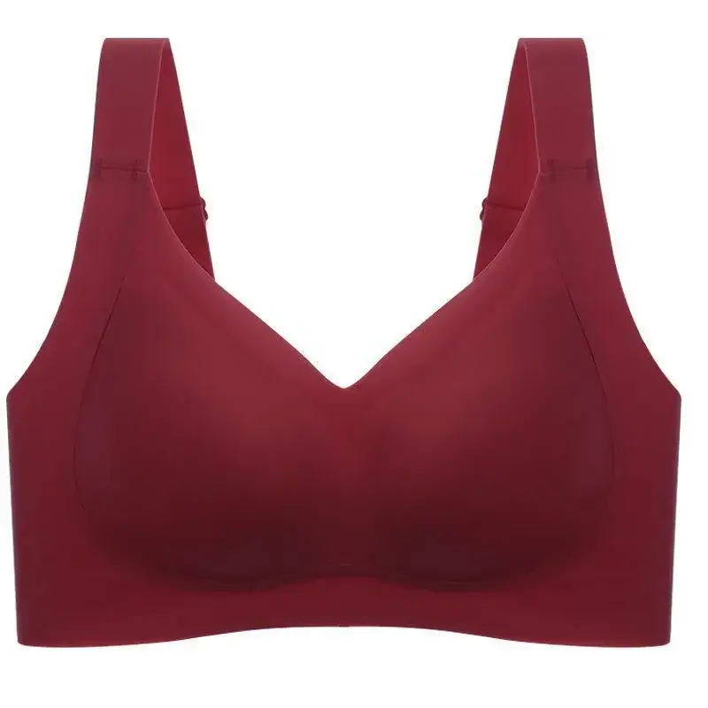 Pink Small Chest Wireless Underwear Women
