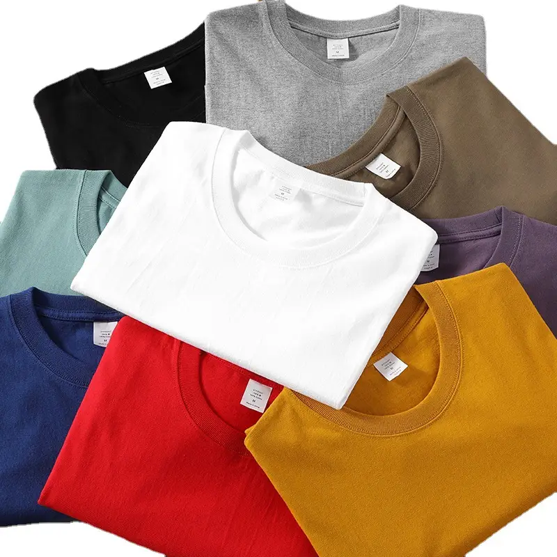 Men Women Heavy Cotton Loose T-Shirt Olive Green - Image 17