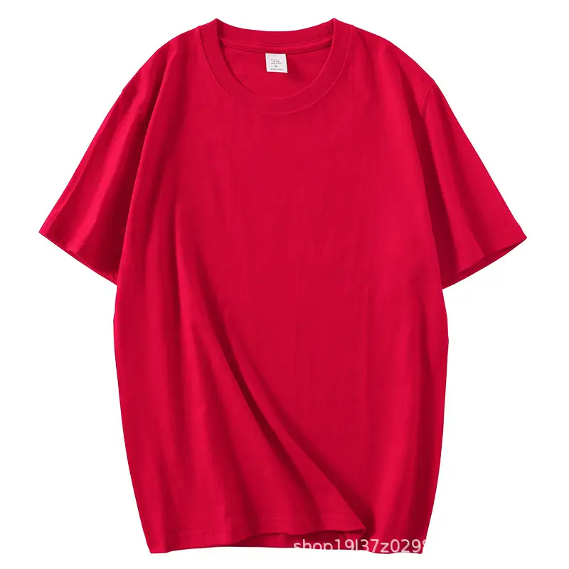 Men Women Heavy Cotton Loose T-Shirt Olive Green - Image 11