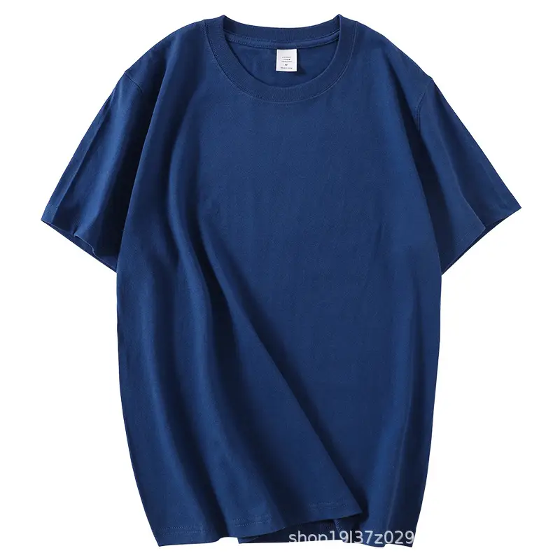 Men Women Heavy Cotton Loose T-Shirt Olive Green - Image 6