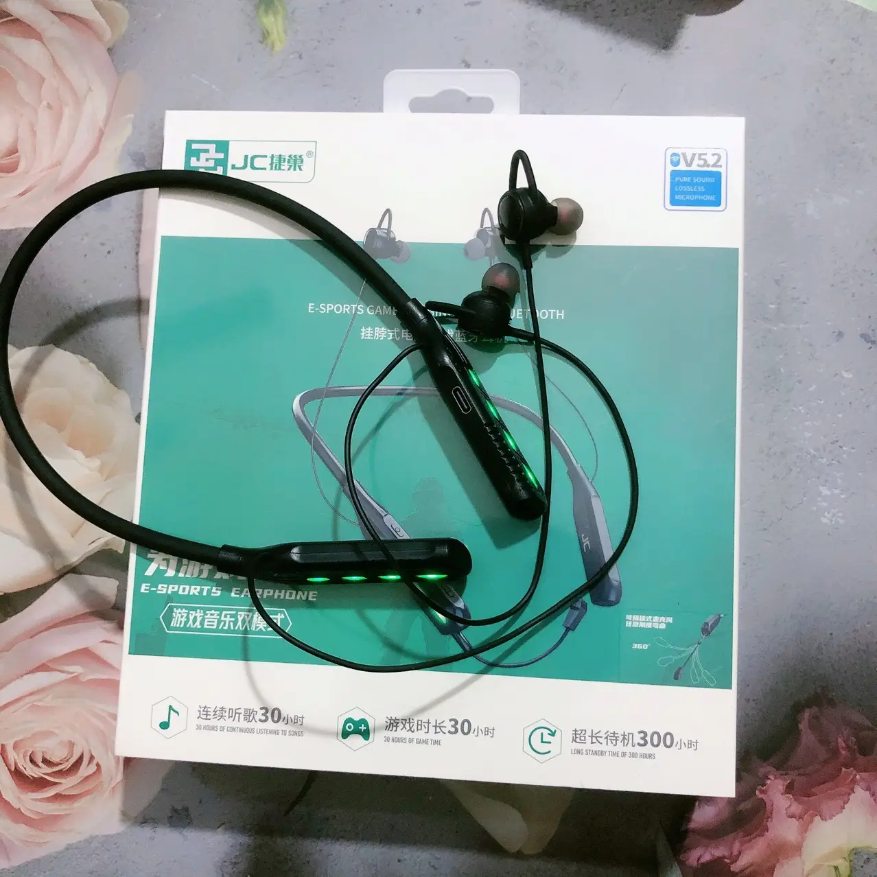Wireless Bluetooth Headset 30Hr Music Listening Lightweight — feature 5