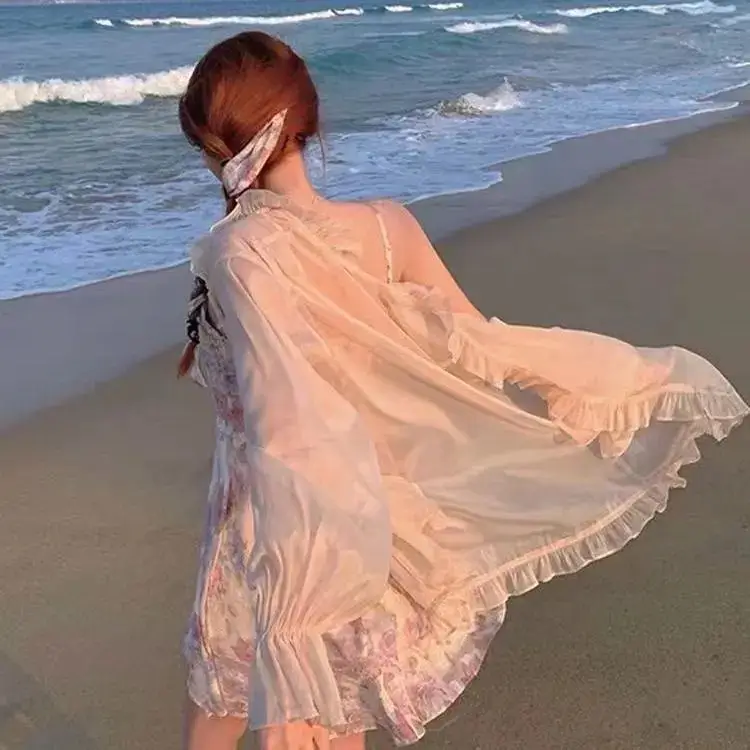 2025 Sweet Floral Two-Piece Dress for Women - Image 5