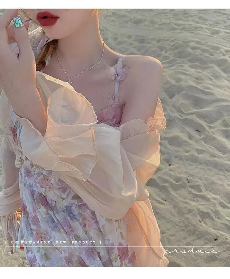 2025 Sweet Floral Two-Piece Dress for Women — feature 20