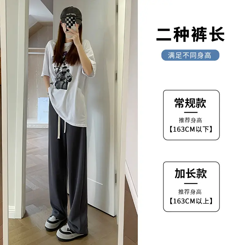 Wide Leg Pants for Women Spring Fall Casual Straight Leg - Image 19