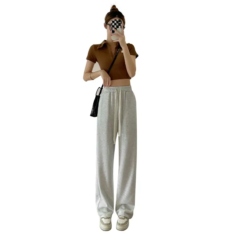 Wide Leg Pants for Women Spring Fall Casual Straight Leg - Image 21