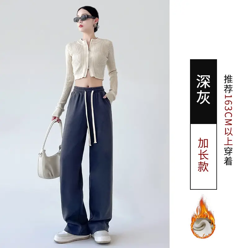Wide Leg Pants for Women Spring Fall Casual Straight Leg - Image 10