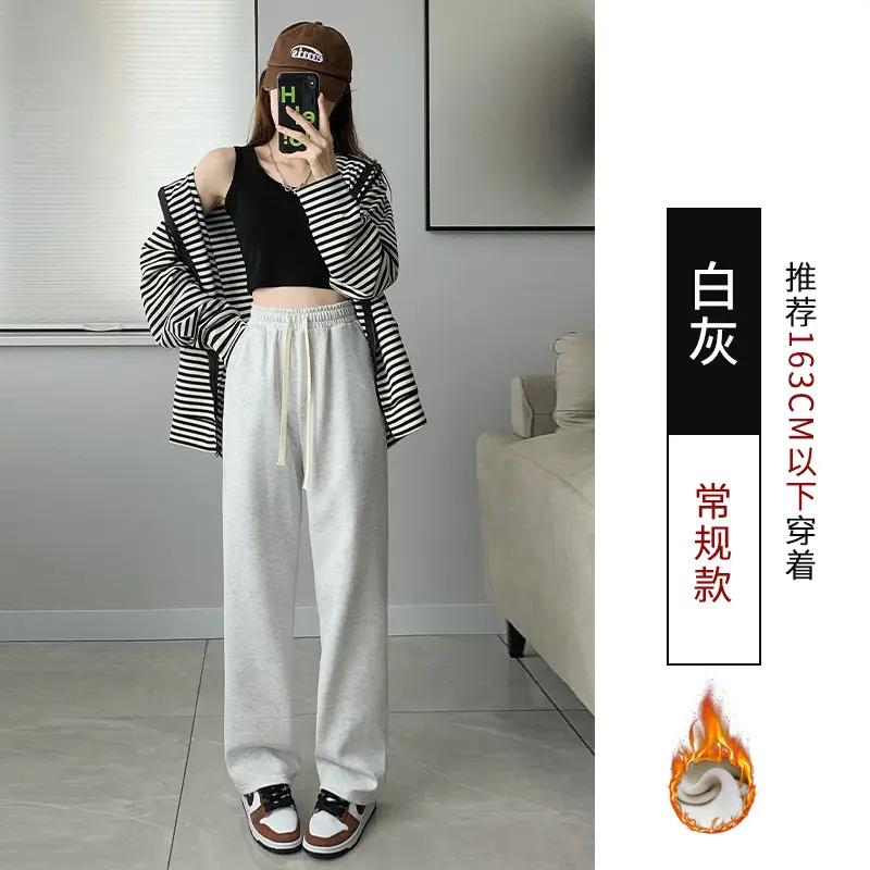 Wide Leg Pants for Women Spring Fall Casual Straight Leg - Image 11