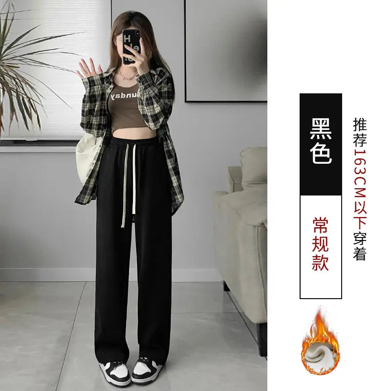 Wide Leg Pants for Women Spring Fall Casual Straight Leg - Image 15