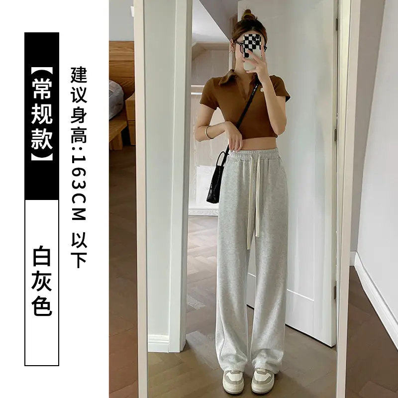 Wide Leg Pants for Women Spring Fall Casual Straight Leg - Image 3