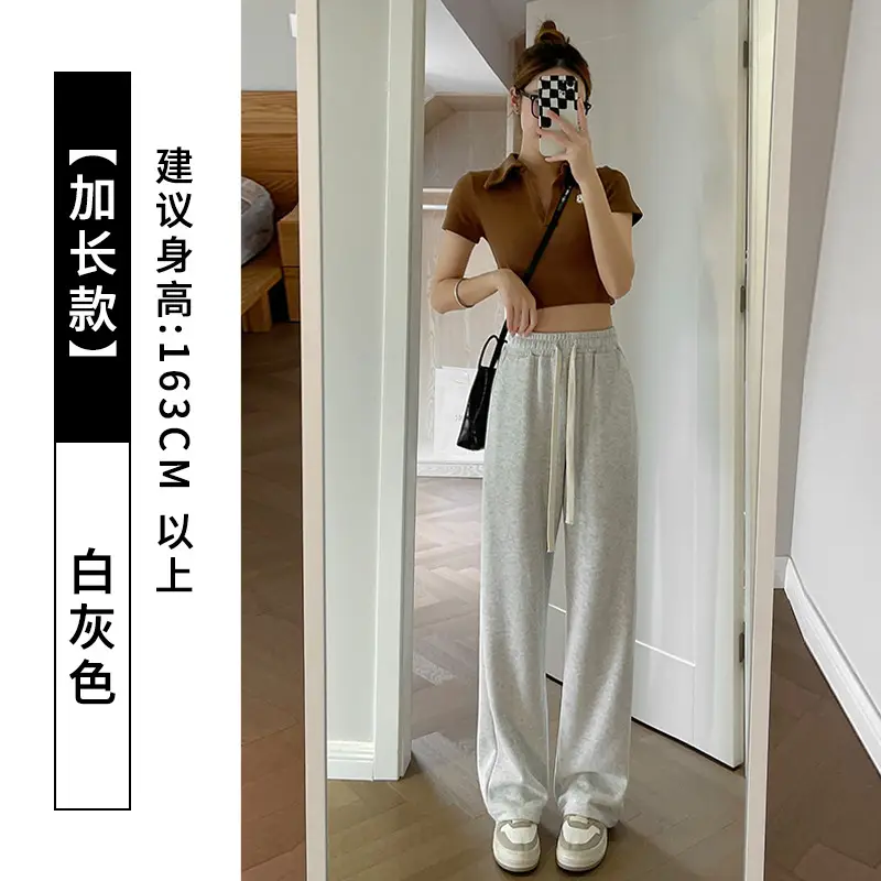 Wide Leg Pants for Women Spring Fall Casual Straight Leg - Image 4