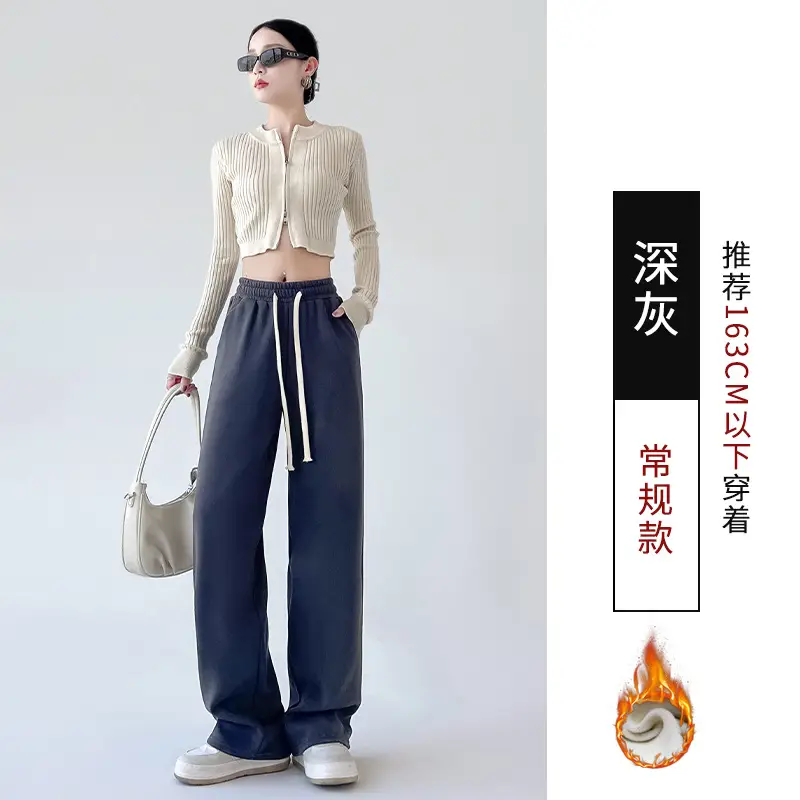 Wide Leg Pants for Women Spring Fall Casual Straight Leg - Image 9