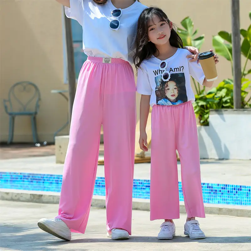 22 Summer Pink Cartoon Pants for Girls & Boys - Image 4