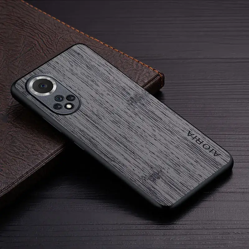 Huawei Nova 7 Pro Phone Case Wooden Industrial Style