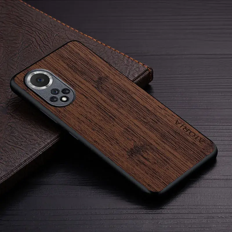 Huawei Nova 7 Pro Phone Case Wooden Industrial Style