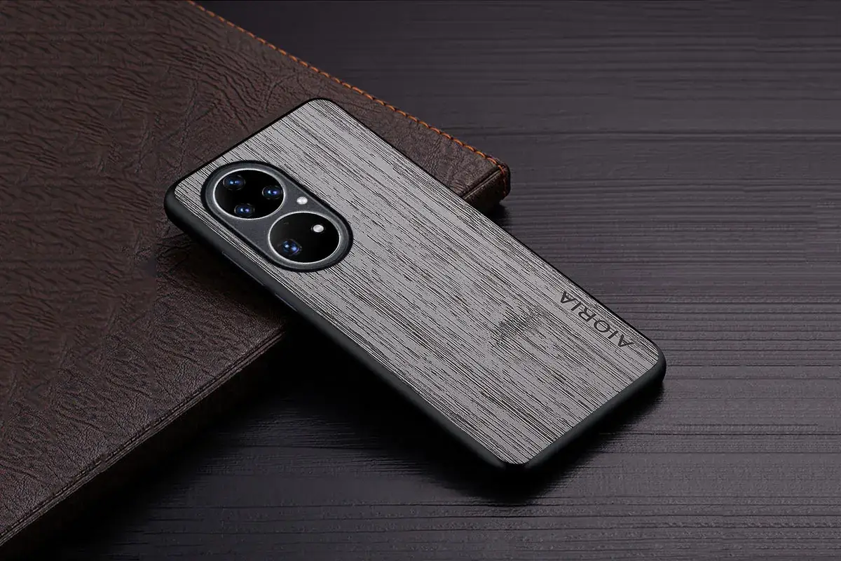 Huawei P50 Pro Phone Case Industrial Grey Black - Image 3