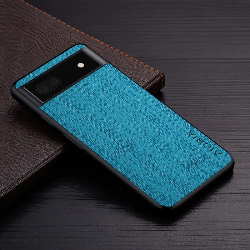 Google Pixel 7 Phone Case Industrial Wood Finish - Image 5