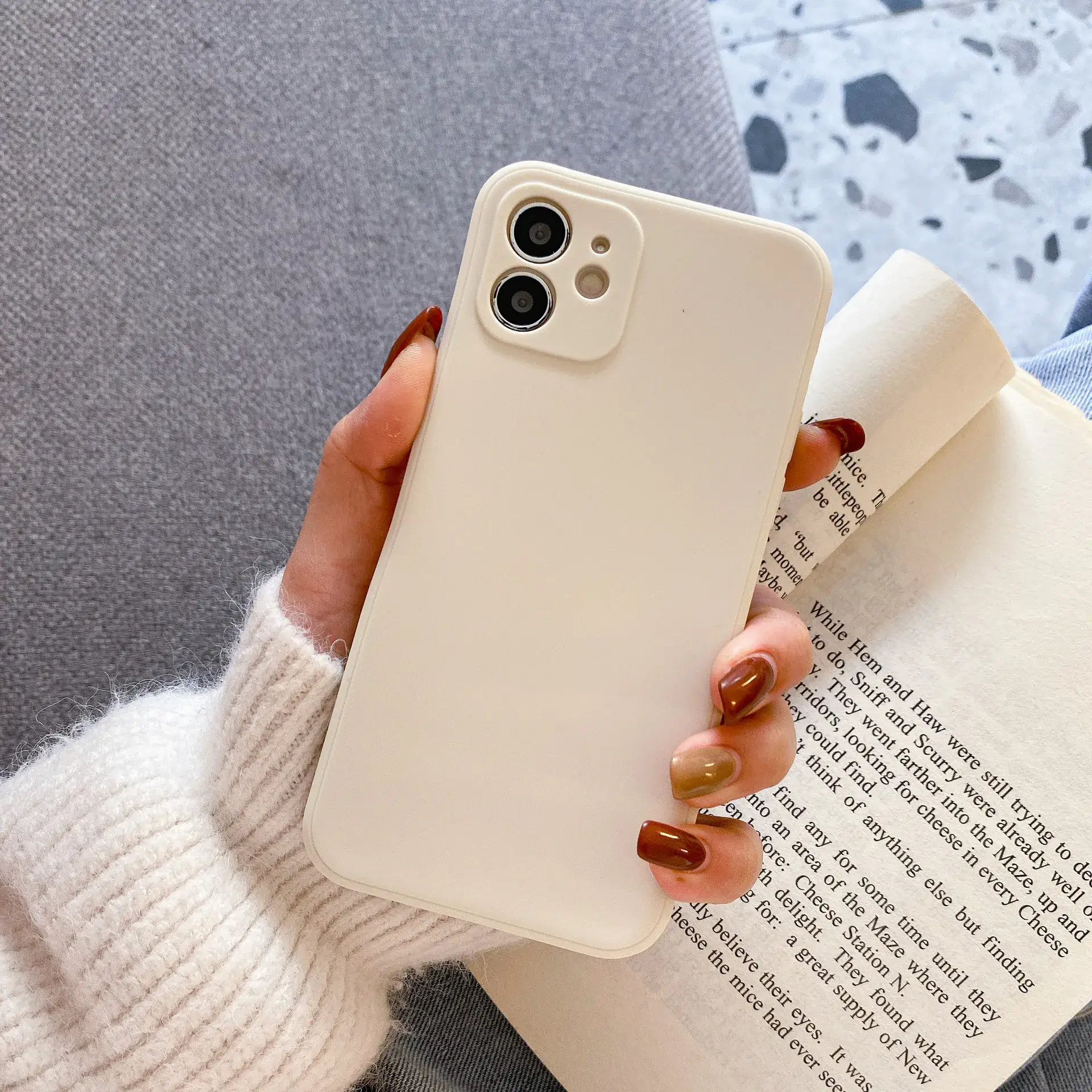 Light Blue Tpu Phone Case for S23 A52 A34 S21 - Image 14