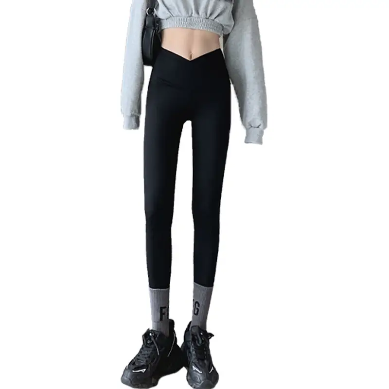 Butt-Lifting Slimming Leggings Women Black Grey