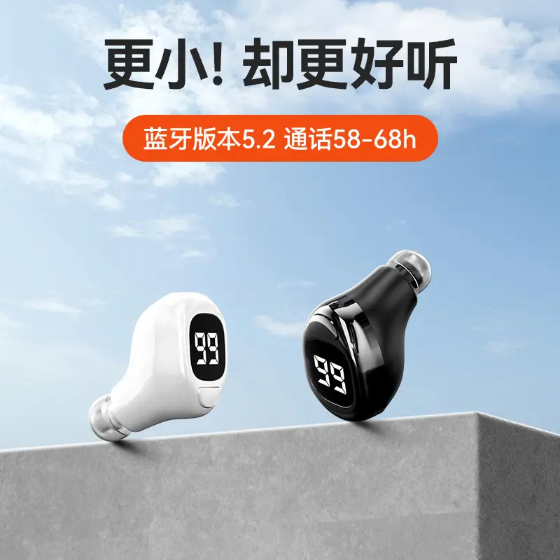 Bluetooth Headset Mini Invisible In-Ear Business Style - Image 7