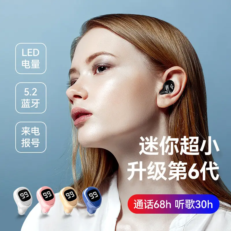 Bluetooth Headset Mini Invisible In-Ear Business Style - Image 9