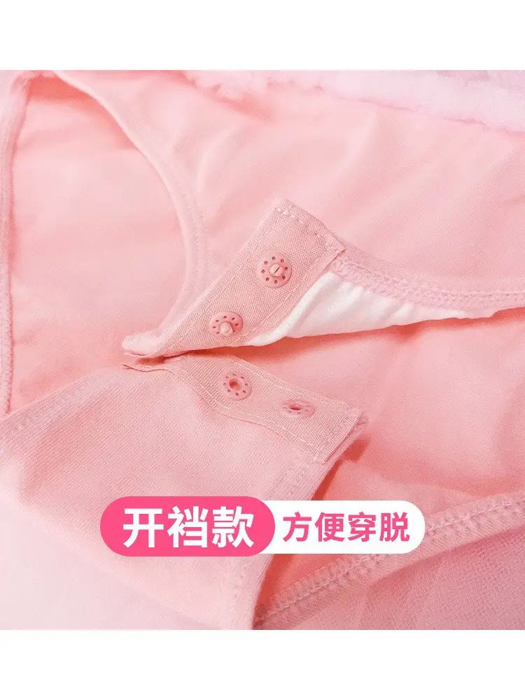 Girls Ballet Skirt Summer Dance Wear Pink - Image 6