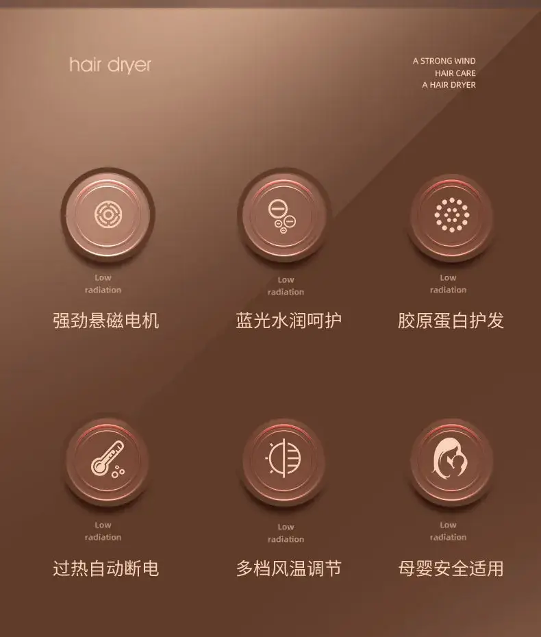 High Power Hair Dryer for Home & Salon Use — feature 3