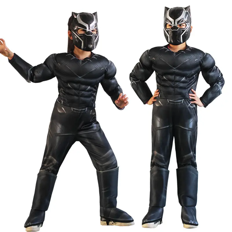 Kids Male Captain America Batman Spiderman Ant-Man Superman White Soldier Black Panther Dinosaur Costume Halloween Costume