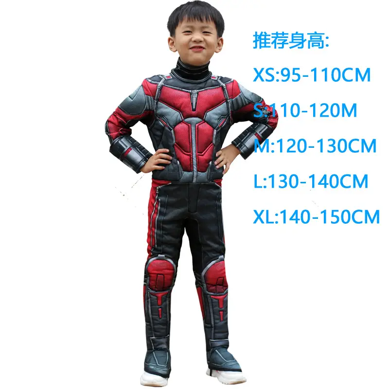 Kids Male Captain America Batman Spiderman Ant-Man Superman White Soldier Black Panther Dinosaur Costume Halloween Costume