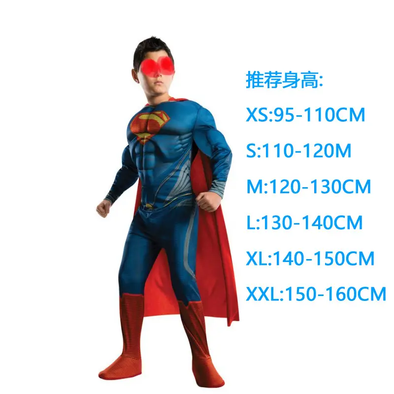 Kids Male Captain America Batman Spiderman Ant-Man Superman White Soldier Black Panther Dinosaur Costume Halloween Costume
