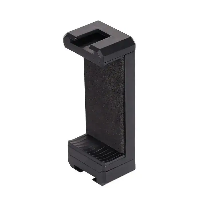 Desktop Folding Telescopic Phone Clip Black - Image 2