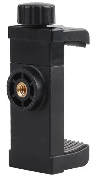 Desktop Folding Telescopic Phone Clip Black - Image 6