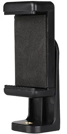 Desktop Folding Telescopic Phone Clip Black - Image 7