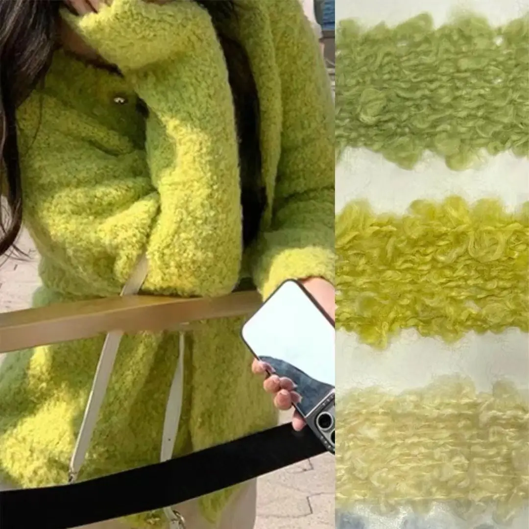 Wool Loop Line Handmade Diy Finger Loop Line Doll Hair Line Scarf Hat Feature Line