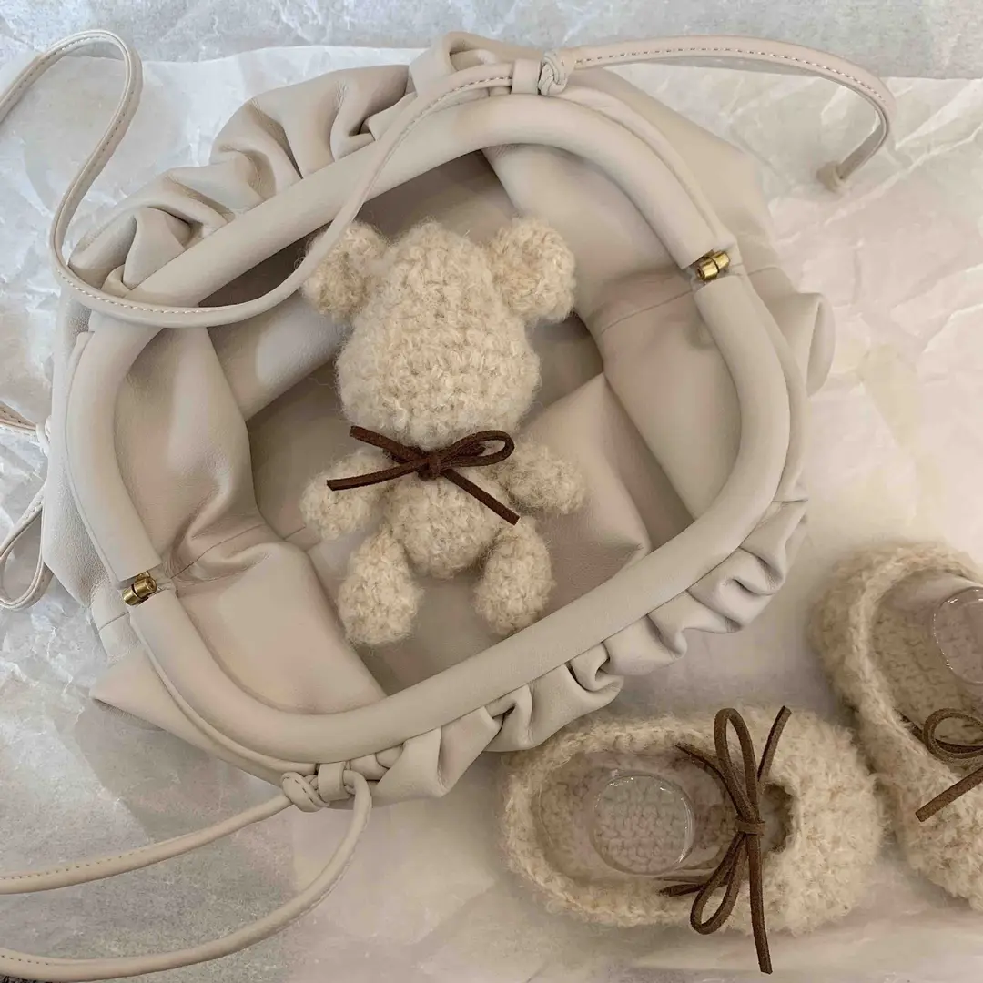 Wool Loop Line Handmade Diy Finger Loop Line Doll Hair Line Scarf Hat Feature Line — feature 31