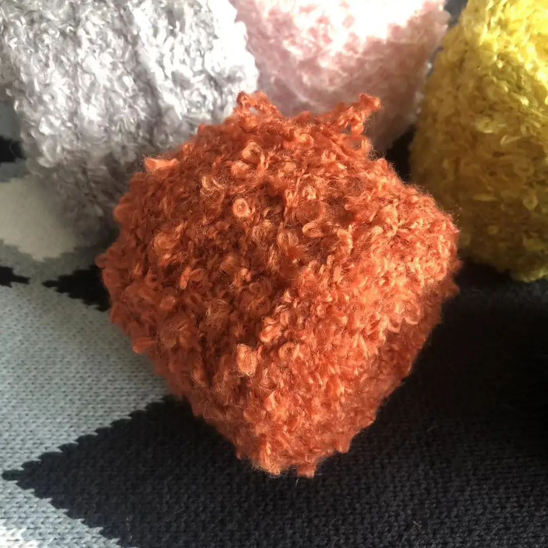 Wool Loop Line Handmade Diy Finger Loop Line Doll Hair Line Scarf Hat Feature Line