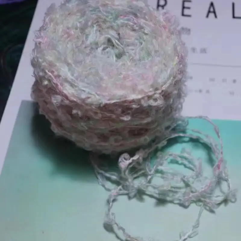 Wool Loop Line Handmade Diy Finger Loop Line Doll Hair Line Scarf Hat Feature Line