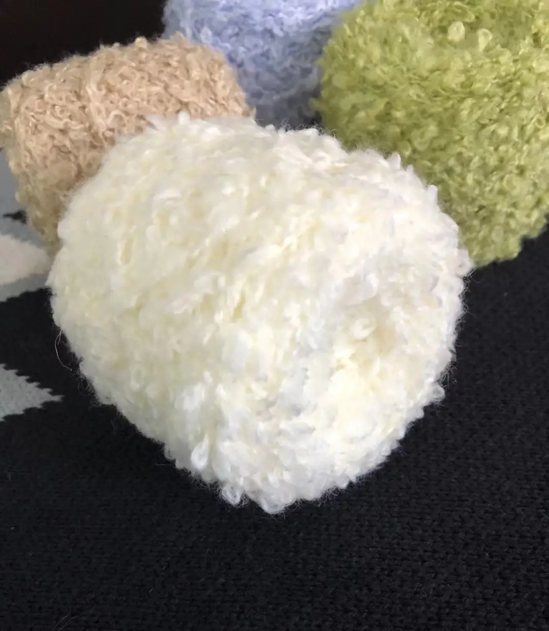 Wool Loop Line Handmade Diy Finger Loop Line Doll Hair Line Scarf Hat Feature Line