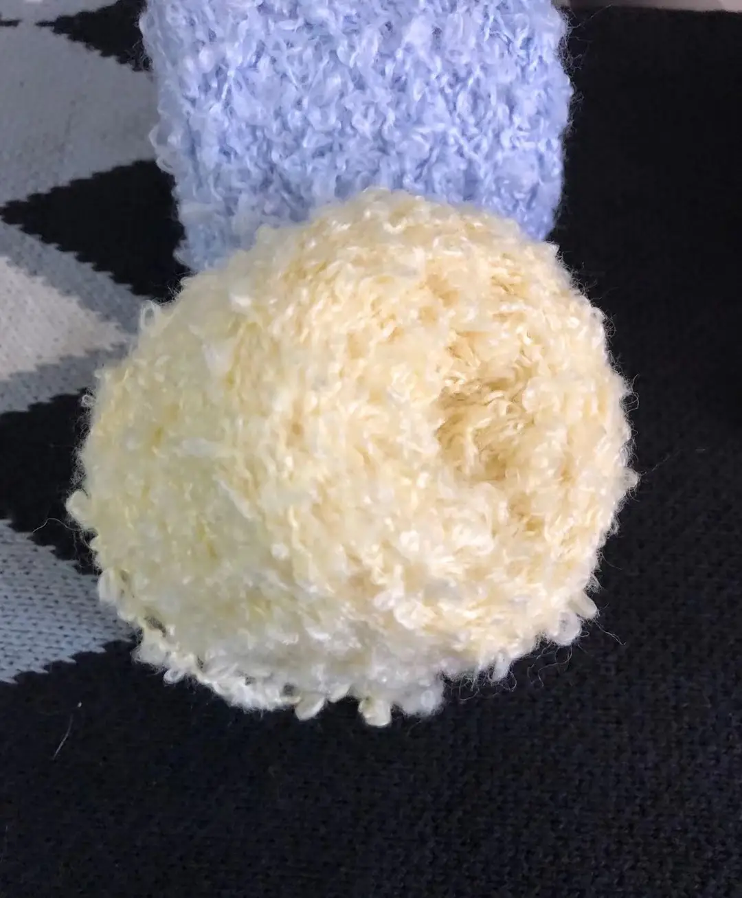 Wool Loop Line Handmade Diy Finger Loop Line Doll Hair Line Scarf Hat Feature Line